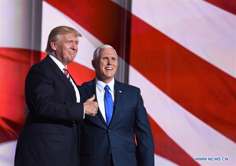 US-CLEVELAND-REPUBLICAN NATIONAL CONVENTION-MIKE PENCE