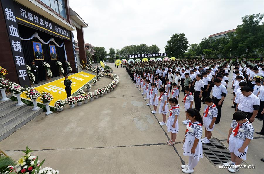 CHINA-HENAN-CHINESE UN PEACEKEEPERS-FUNERAL (CN)