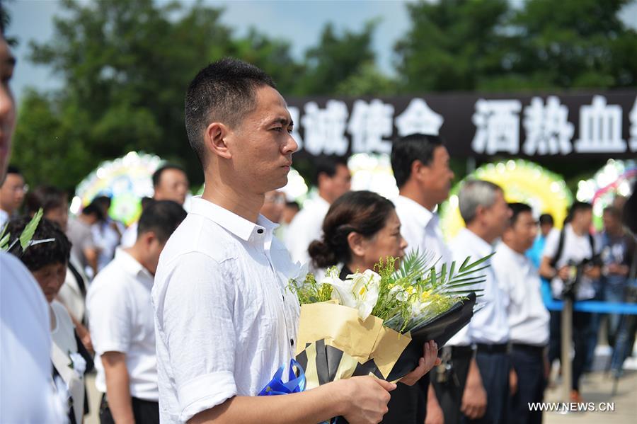CHINA-HENAN-CHINESE UN PEACEKEEPERS-FUNERAL (CN)
