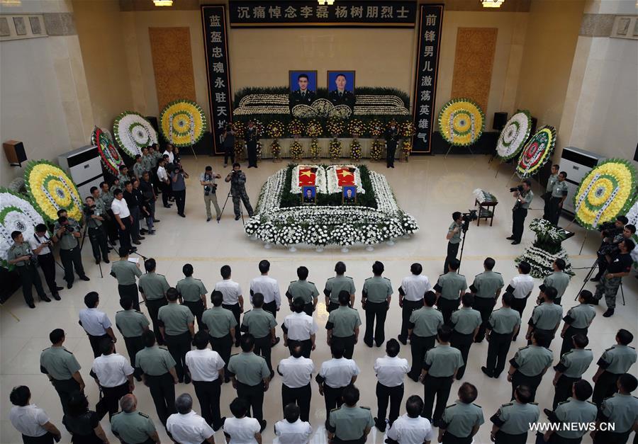 CHINA-HENAN-CHINESE UN PEACEKEEPERS-FUNERAL (CN)