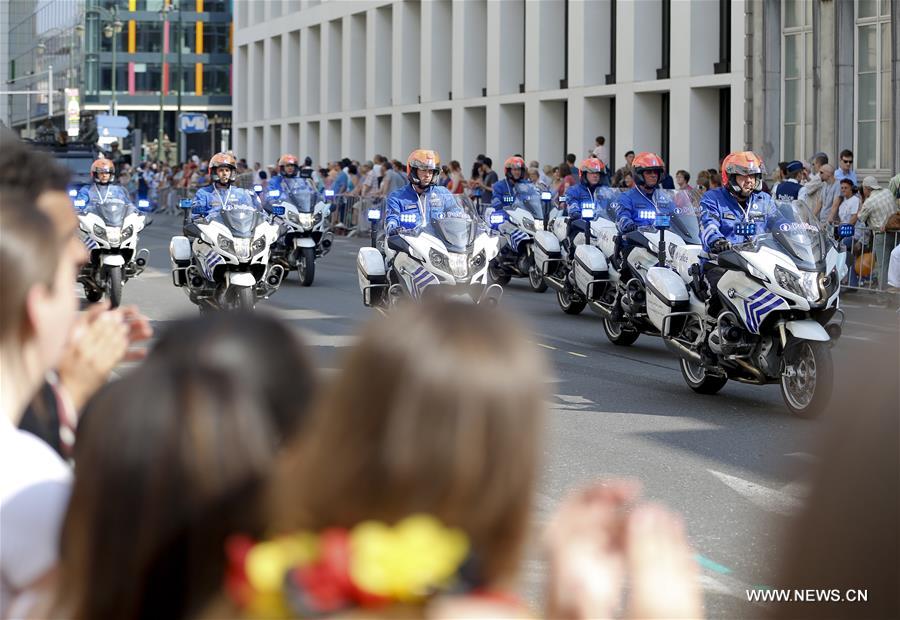 Belgian Special Forces soldiers attend the Military Parade to celebrate Belgium's National Day in Brussels, Belgium, July 21, 2016. Belgian Special Forces soldiers attend the Military Parade to celebrate Belgium's National Day in Brussels, Belgium, July 21, 2016.
