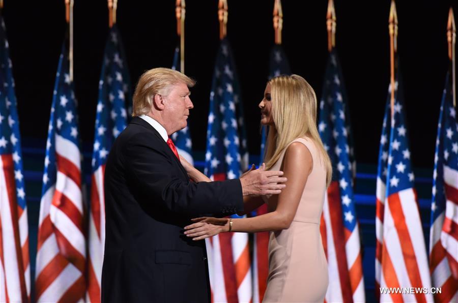 New York billionaire Donald Trump officially accepted the presidential nomination of the U.S. Republican Party Thursday night on the final day of the Republican National Convention New York billionaire Donald Trump officially accepted the presidential nomination of the U.S. Republican Party Thursday night on the final day of the Republican National Convention