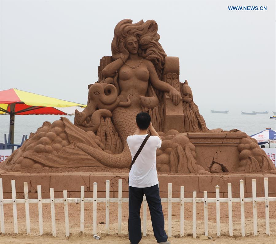 #CHINA-DALIAN-SAND SCULPTURES-CONTEST (CN*)