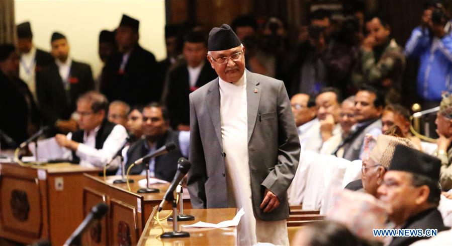 NEPAL-KATHMANDU-PARLIAMENT-DISCUSSION-NO-CONFIDENCE MOTION