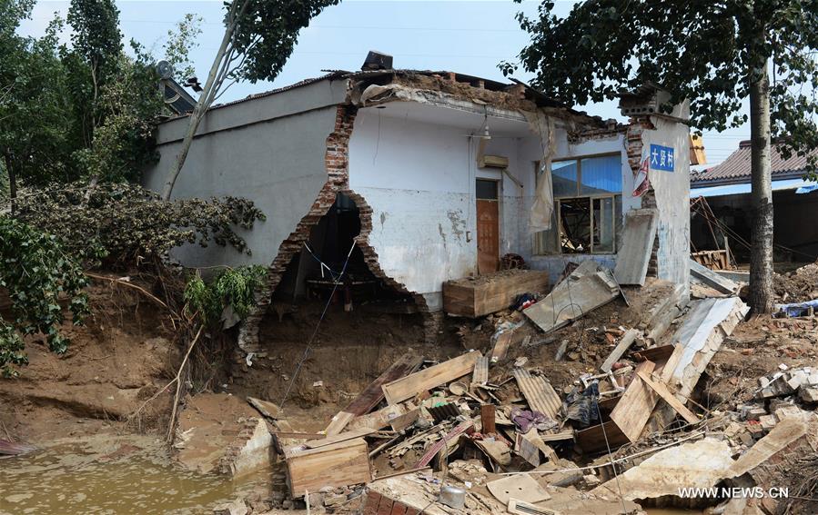 Torrential rain and floods have left 130 people dead and 110 others missing in Hebei by Saturday.