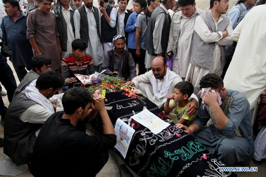 AFGHANISTAN-KABUL-FUNERAL CEREMONY