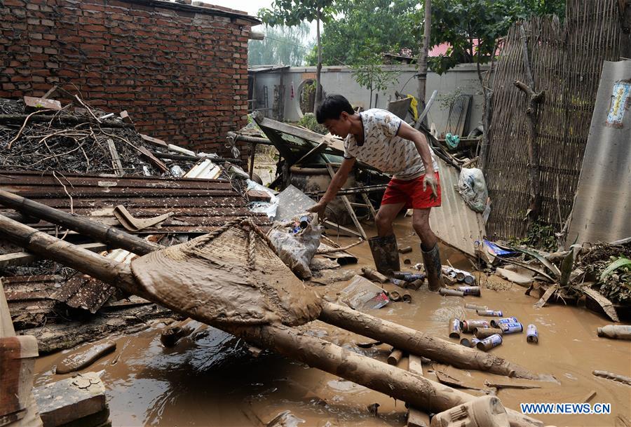 CHINA-HEBEI-TORRENTIAL RAIN-FLOODS-AFTERMATH (CN)