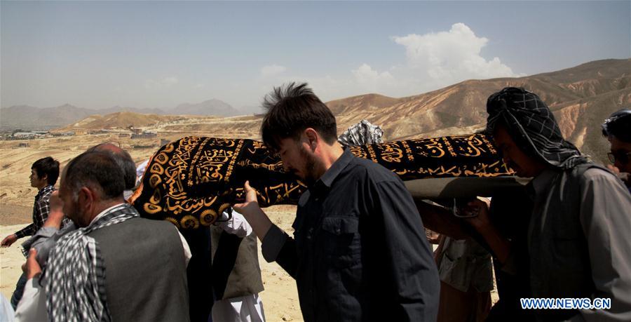 AFGHANISTAN-KABUL-BLAST-FUNERAL