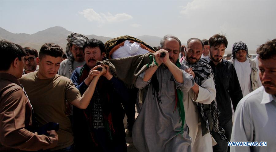 AFGHANISTAN-KABUL-BLAST-FUNERAL