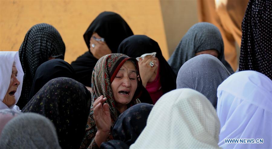 AFGHANISTAN-KABUL-BLAST-FUNERAL