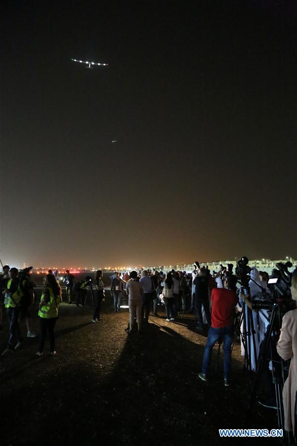 UAE-ABU DHABI-SOLAR IMPULSE 2-GLOBAL TOUR-COMPLETION