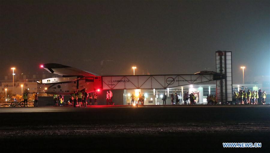 UAE-ABU DHABI-SOLAR IMPULSE 2-GLOBAL TOUR-COMPLETION