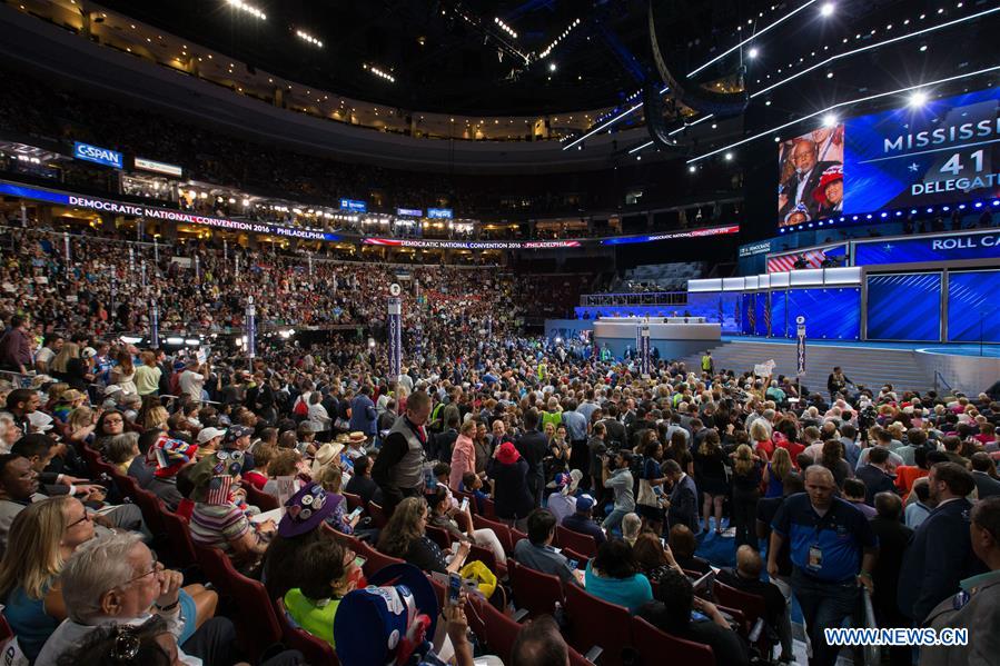 U.S.-PHILADELPHIA-DNC-PRESIDENTIAL NOMINATION