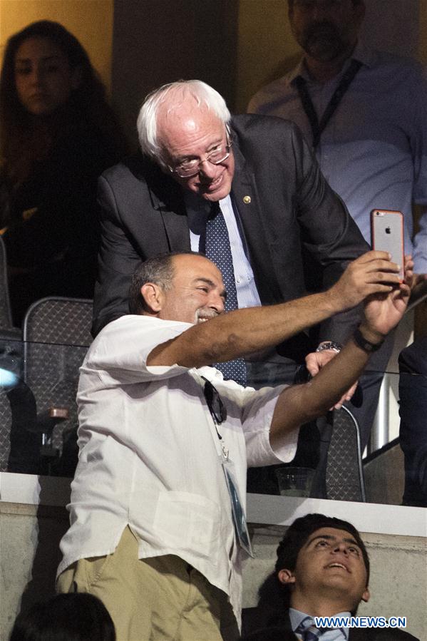 U.S.-PHILADELPHIA-DNC-BERNIE SANDERS