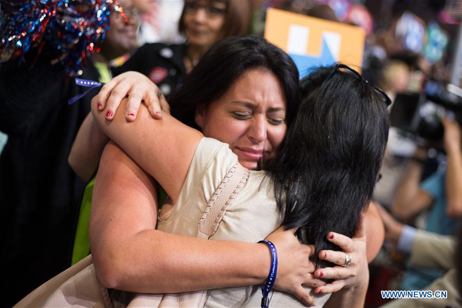 U.S.-PHILADELPHIA-DNC-HILLARY CLINTON-NOMINATION