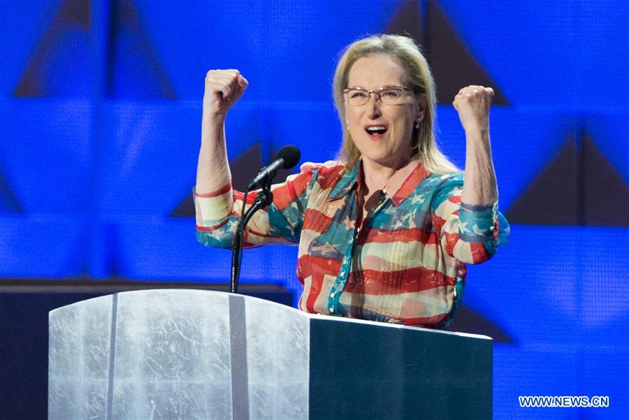 U.S.-PHILADELPHIA-DNC-MERYL STREEP