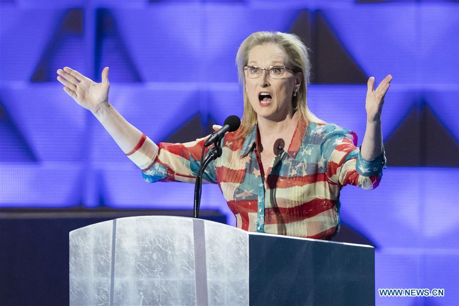 U.S.-PHILADELPHIA-DNC-MERYL STREEP