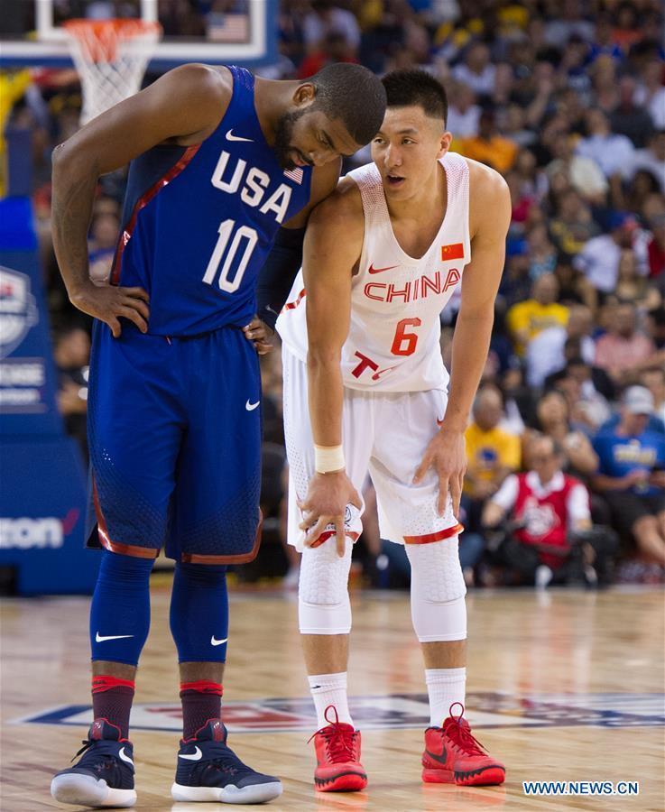 (SP)US-OAKLAND-BASKETBALL-CHINA VS USA