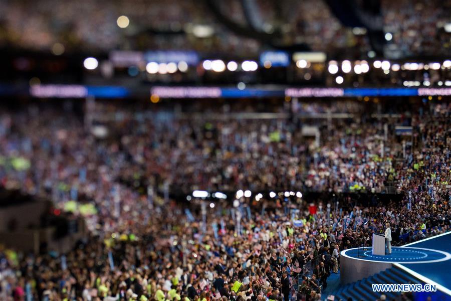 U.S.-PHILADELPHIA-DNC-HILLARY CLINTON
