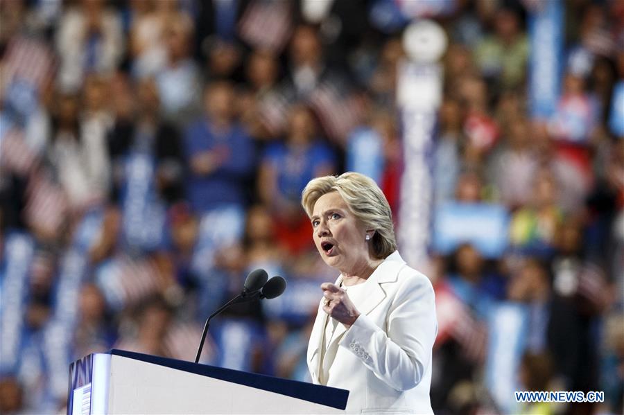 U.S.-PHILADELPHIA-DNC-HILLARY CLINTON