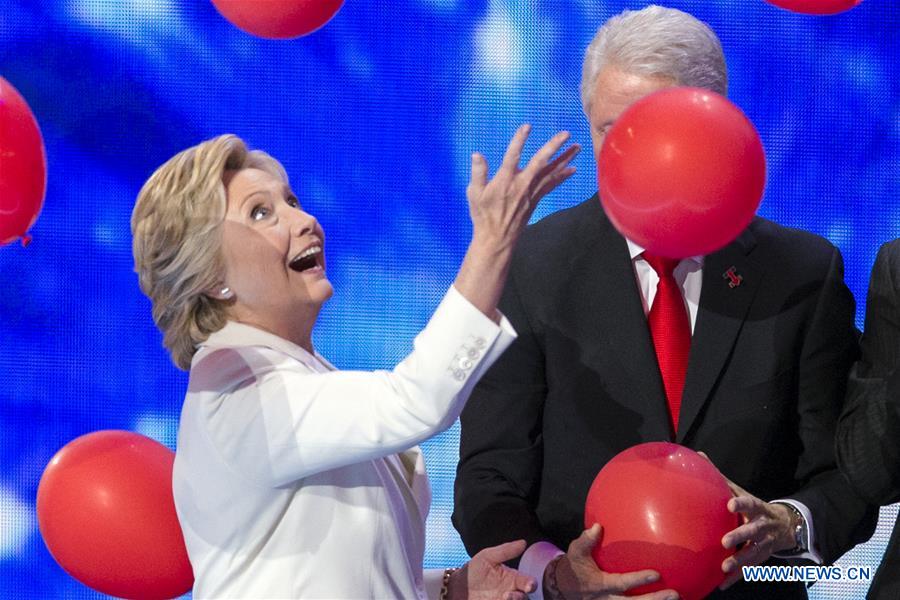 U.S.-PHILADELPHIA-DNC-HILLARY CLINTON