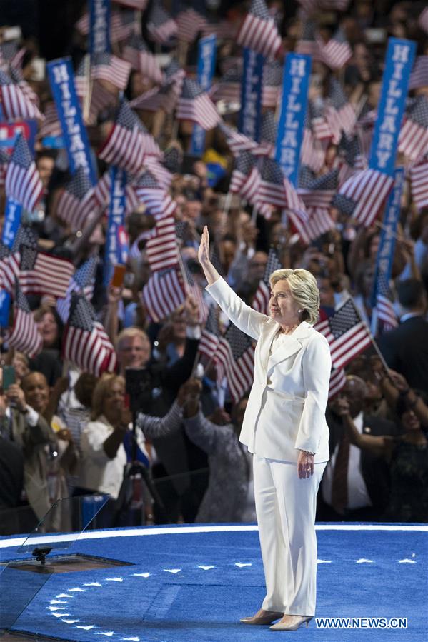 U.S.-PHILADELPHIA-DNC-HILLARY CLINTON