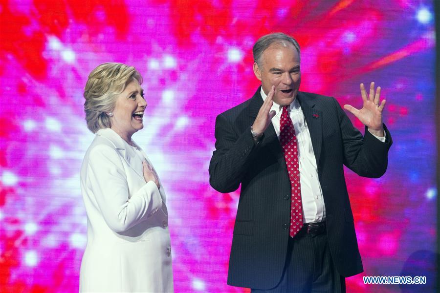 U.S.-PHILADELPHIA-DNC-HILLARY CLINTON