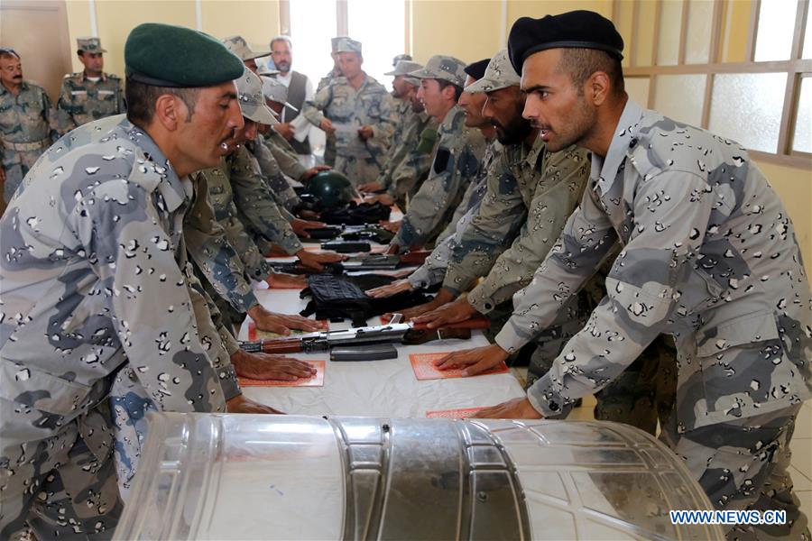 AFGHANISTAN-HERAT-POLICEMEN-GRADUATION CEREMONY