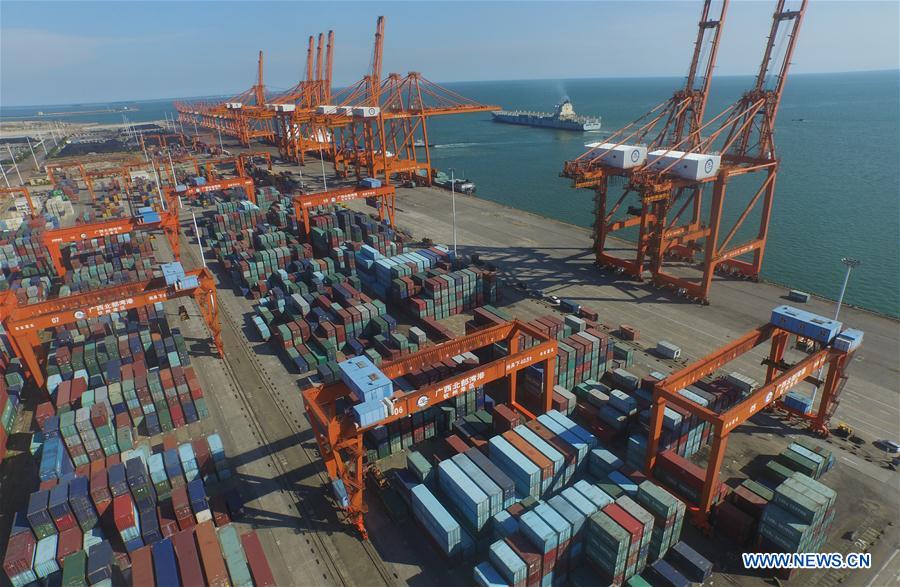 CHINA-GUANGXI-BEIBU GULF PORT GROUP-CONTAINER THROUGHPUT (CN)
