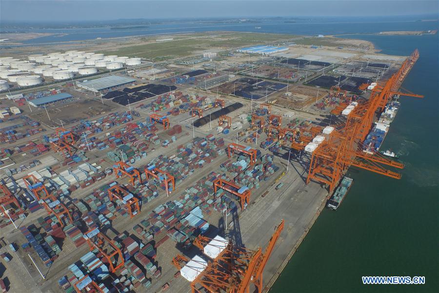 CHINA-GUANGXI-BEIBU GULF PORT GROUP-CONTAINER THROUGHPUT (CN)