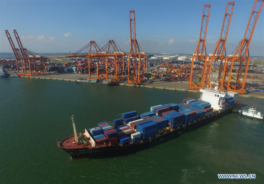 CHINA-GUANGXI-BEIBU GULF PORT GROUP-CONTAINER THROUGHPUT (CN)
