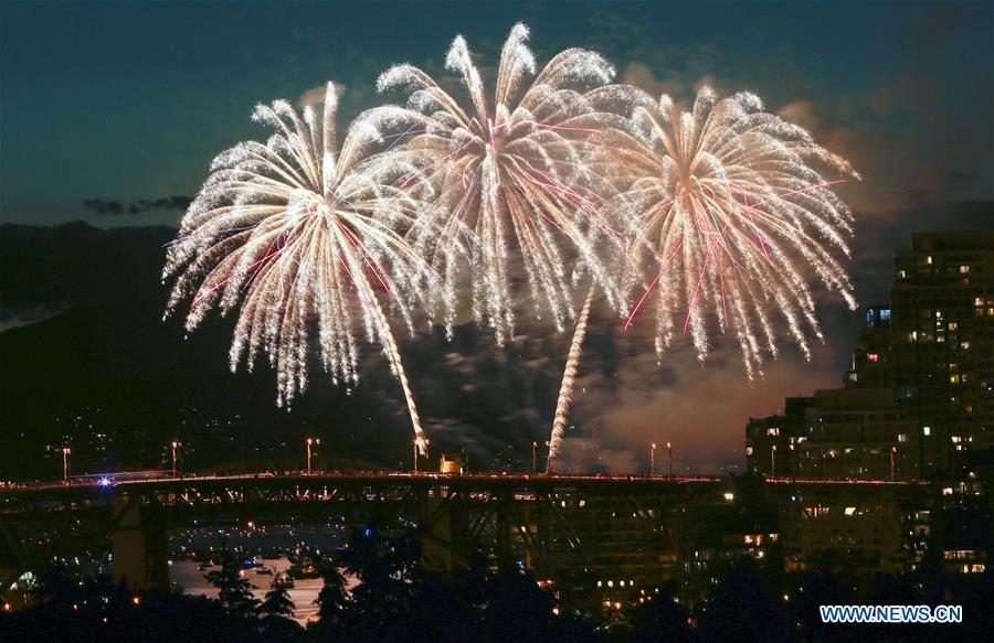 CANADA-VANCOUVER-FIREWORKS 