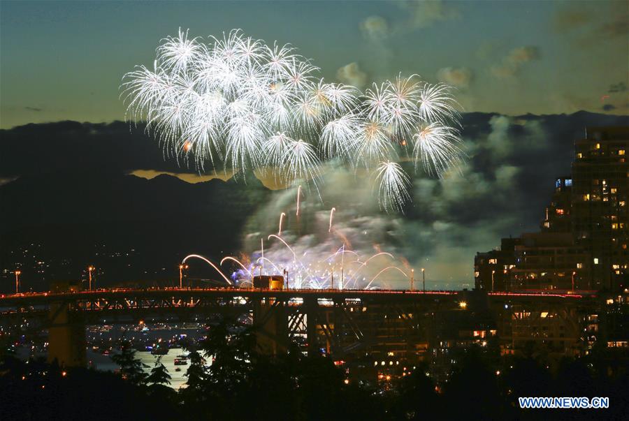 CANADA-VANCOUVER-FIREWORKS
