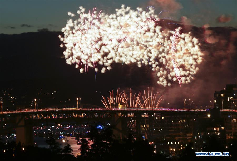 CANADA-VANCOUVER-FIREWORKS
