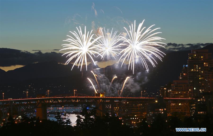CANADA-VANCOUVER-FIREWORKS