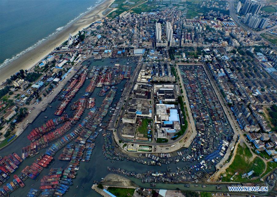 CHINA-GUANGXI-TYPHOON NIDA-APPROACH (CN)