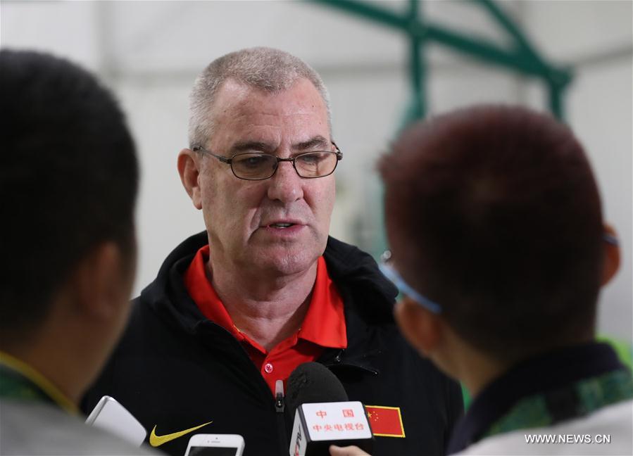 (SP)BRAZIL-RIO DE JANEIRO-OLYMPICS-WOMEN’S BASKETBALL-TRAINING MATCH-CHINA VS BRAZIL