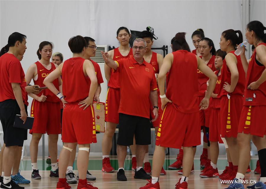 (SP)BRAZIL-RIO DE JANEIRO-OLYMPICS-WOMEN’S BASKETBALL-TRAINING MATCH-CHINA VS BRAZIL