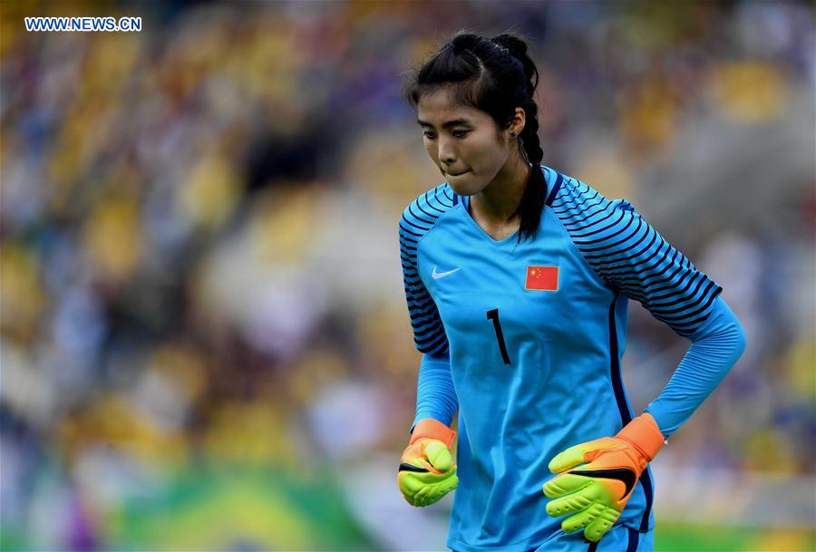 (SP)BRAZIL-RIO DE JANEIRO-OLYMPICS-WOMEN'S FOOTBALL-CHINA VS BRAZIL