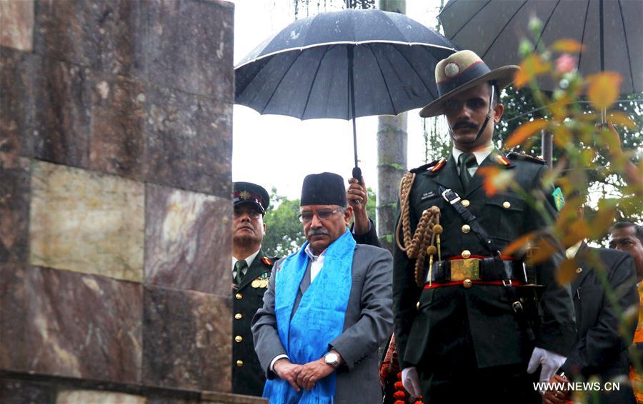 NEPAL-KATHMANDU-NEW PM-MARTYRS' MEMORIAL PARK-VISIT