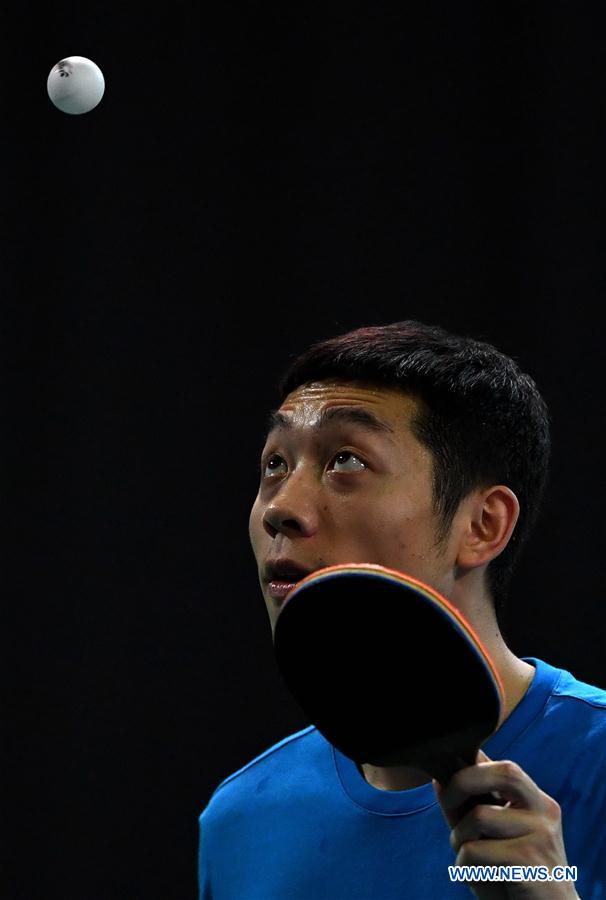 (SP)BRAZIL-RIO DE JANEIRO-OLYMPICS-TABLE TENNIS-CHINA-TRAINING