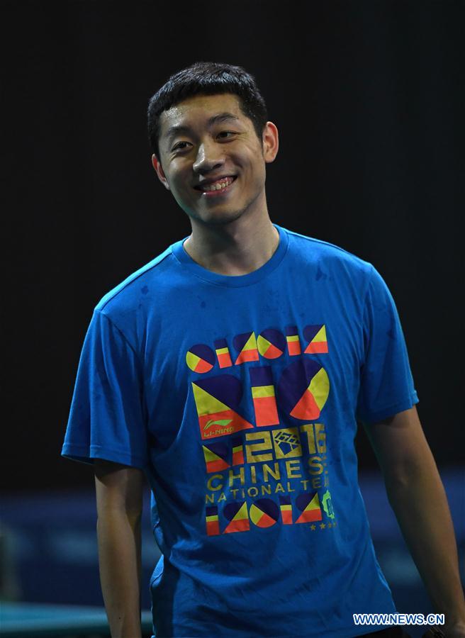 (SP)BRAZIL-RIO DE JANEIRO-OLYMPICS-TABLE TENNIS-CHINA-TRAINING