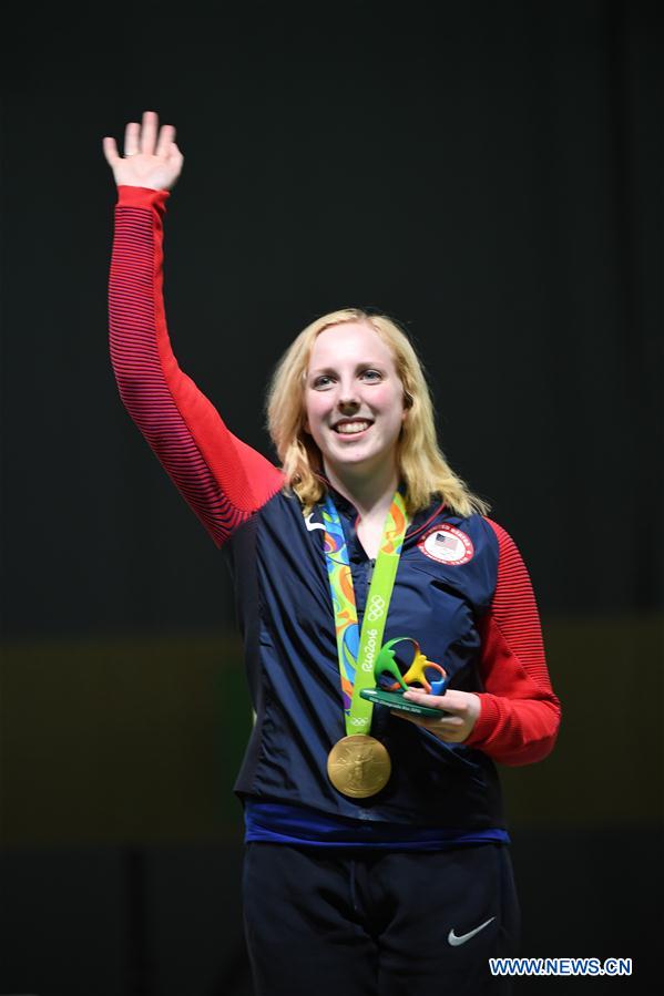 (SP)BRAZIL-RIO DE JANEIRO-SHOOTING-WOMEN'S 10M AIR RIFLE FINALS