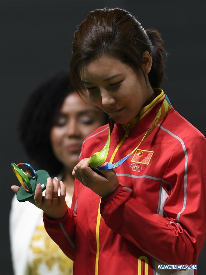 (SP)BRAZIL-RIO DE JANEIRO-SHOOTING-WOMEN'S 10M AIR RIFLE FINALS
