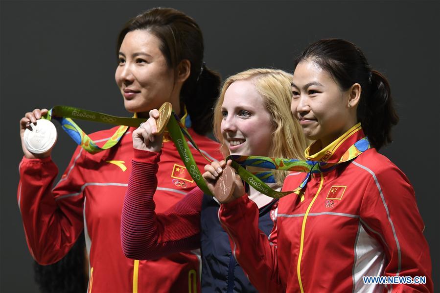 (SP)BRAZIL-RIO DE JANEIRO-SHOOTING-WOMEN'S 10M AIR RIFLE FINALS