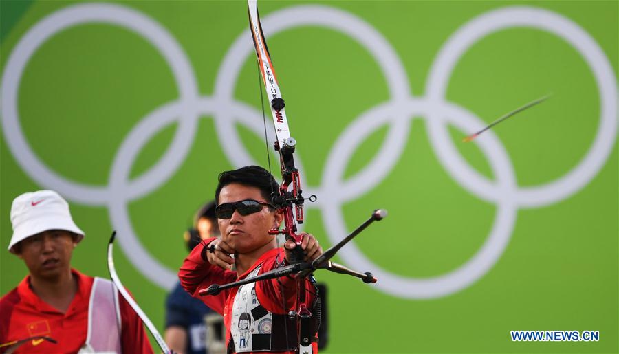 S. Korea wins men's team final of archery at Rio Olympic Xinhua