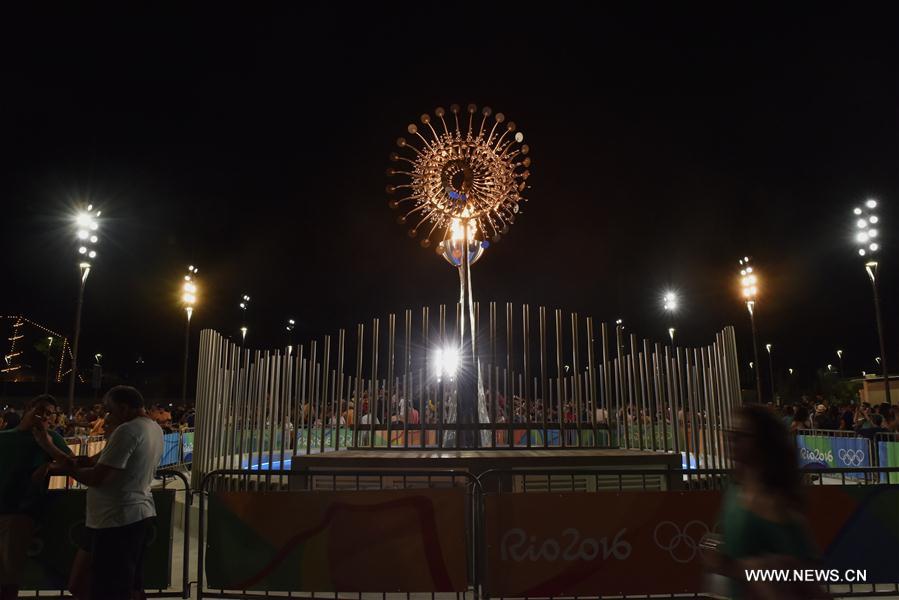 (SP)BRAZIL-RIO DE JANEIRO-OLYMPIC FLAME