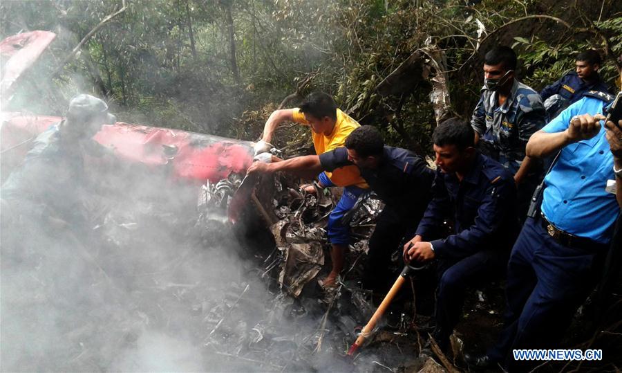 NEPAL-NUWAKOT-HELICOPTER CRASH