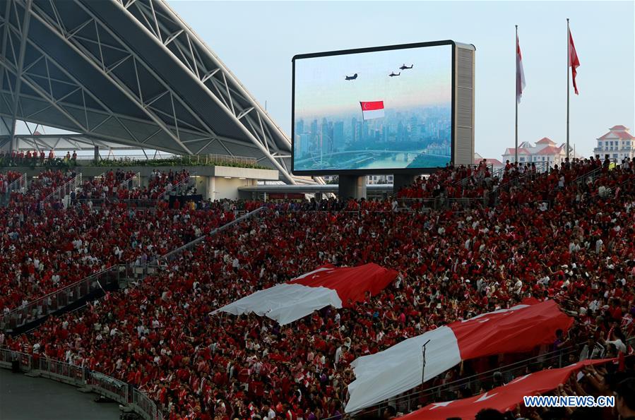 SINGAPORE-NATIONAL DAY PARADE-ANNIVERSARY OF INDEPENDENCE