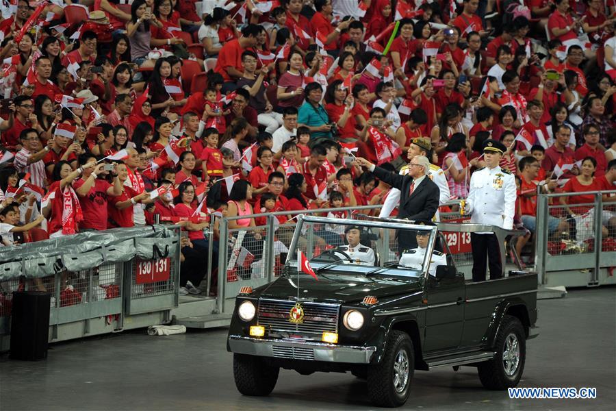 SINGAPORE-NATIONAL DAY PARADE-ANNIVERSARY OF INDEPENDENCE